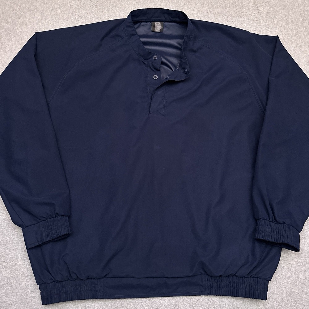 VTG Nike Golf Jacket Men Large 1/4 Snap Windbreaker Pullover Y2K Water Resistant